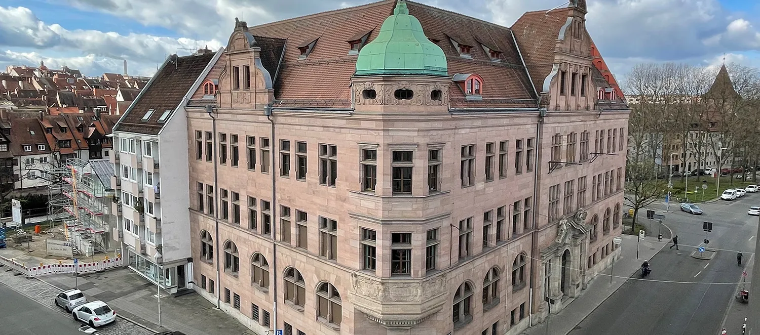 Gebäude des Sozialgerichts Nürnberg